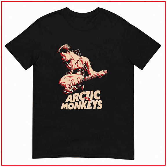 Arctic Monkeys Famous British Indie Rock Band Graphic Unisex T-Shirt V24088 Size S- 5XL