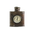 thumbnail image 1 of Hand Crafted Table Clock made from Iron Container, 1 of 6