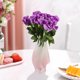 thumbnail image 1 of YSNOOWE 10Ud Ramo Decorativo De Rosas Falsas Moradas Para Eventos Y Del Hogar, 1 of 6