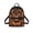 Deer Autumn Woods, variant on Cute Dog Small Backpack, Adjustable Strap Polyester Mini Backpack for Hiking Travel, Zipper Closure Fashion Travel Shoulder Bag