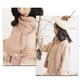 thumbnail image 2 of Guardurnaity Bufandas de cachemira de moda con estilo de terciopelo coral Cálido y acogedor Suave y transpirable Lujoso y elegante Accesorios de disfraces gris 200CM, 2 of 6