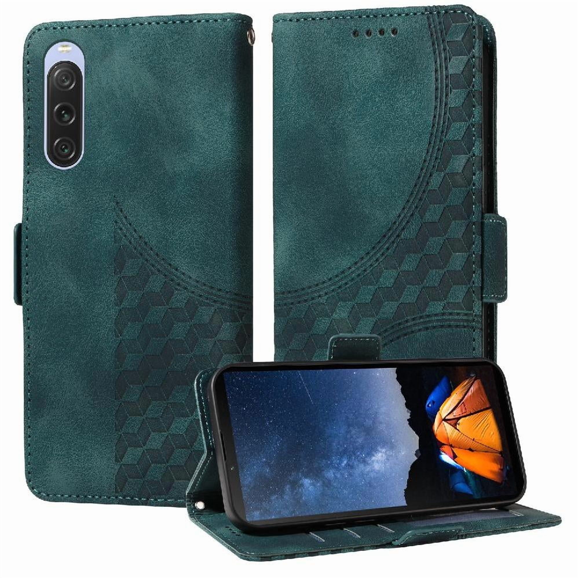 Cover Sony Xperia XA1 con Cordoncino Giallo Grigio - Anti-Caduta