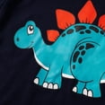 thumbnail image 4 of FEDPOP Toddler Boys Pajamas 100% Cotton Kids Summer Short Sets Dinosaur Pjs Set Size 5t, 4 of 7