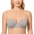 thumbnail image 1 of DELIMIRA Women's Underwire Contour Multiway Full Coverage Strapless Bra Plus Size, 1 of 5
