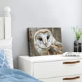thumbnail image 3 of ONETECH Canvas Wall Art - Common Barn Owl - Modern Home Art Ready to Hang 20x16inch, 3 of 6