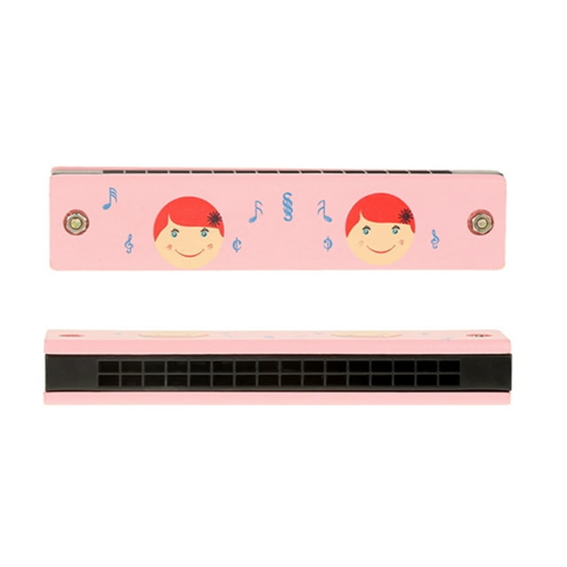 Juguetes Educativos, 【Gran Uso】 Armónica 【Tamaño Compacto】 Juguete De Instrumento Musical De Madera Para Fiestas Infantiles Para Vacaciones