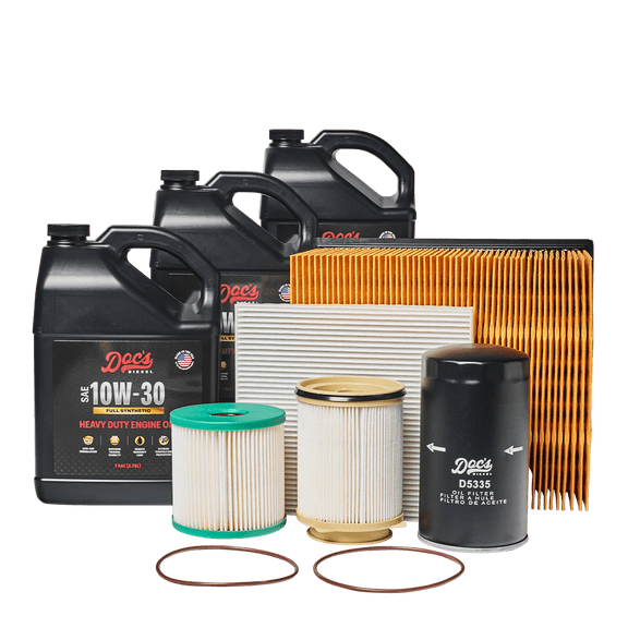Doc's Diesel Ram 6.7L Cummins 10W-30 Full Synthetic Oil Filter Maintenance Kit 2019-2024