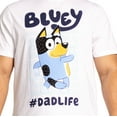 thumbnail image 6 of Bluey Mens Pajamas Blue Sizes Small To XX-Large, 6 of 7