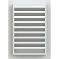 thumbnail image 4 of Ekena Millwork 28"W x 16"H Rectangle Gable Vent (33"W x 21"H Frame Size) Functional, PVC Gable Vent with 1" x 4" Flat Trim Frame, 4 of 14