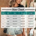 thumbnail image 3 of ECZHAW Womens Blouses Summer Casual Short Sleeve Tops Basic Textured Solid Color Round Neck T Shirts Blouse,, 3 of 6