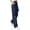 Navy, variant on Luvrsol Women Cargo Wide Leg Pants Elastic Drawstring Waist Casual Straight Long Trousers with Multi Pockets S-2XL