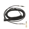 thumbnail image 1 of Headphone Coiled Cable HiFi 3.5mm To 2.5mm Stereo Sound Coiled Cable for Sennheiser HD6 HD7 HD8 HD515 HD518 HD558 HD598, 1 of 5