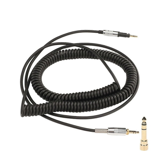 Headphone Coiled Cable HiFi 3.5mm To 2.5mm Stereo Sound Coiled Cable for Sennheiser HD6 HD7 HD8 HD515 HD518 HD558 HD598