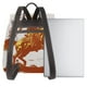 thumbnail image 3 of Easygdp Vintage Cowboy On A Bronco Horse Mochila de Cuero para Mujeres, Bolso de Hombro, Bolsos de Mano de Moda para Trabajo y Viajes, 3 of 4