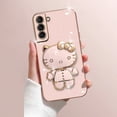 thumbnail image 3 of Funda de Hello Kitty chapada para Samsung Galaxy, A73, A72, A71, A70, A04, A04E, A54, A53, A52, A51, A50, A30, A12, A13, A14, A20S, A21S, 4G, 5G, 3 of 5