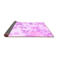 thumbnail image 2 of Ahgly Company Indoor Rectangle Floral Purple Coastal Area Rugs, 4' x 6', 2 of 4