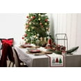 thumbnail image 5 of ChristmasTable Runner 72 Inches Long Black and White Plaid Table Runner with Christmas Tree Winter Holiday Farmhouse Kitchen Dining Table Runner Decoration for Indoor Outdoor Home Party, 5 of 7