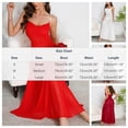 thumbnail image 3 of Women's Mesh Dress Slip Cowl Neck Maxi Dress Bodycon Mermaid Long Evening Dress for Party Cocktail Wedding Guest Prom White M, 3 of 7