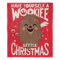 thumbnail image 4 of Star Wars Wookie Christmas Kids Silk Touch Throw Blanket, 4 of 5
