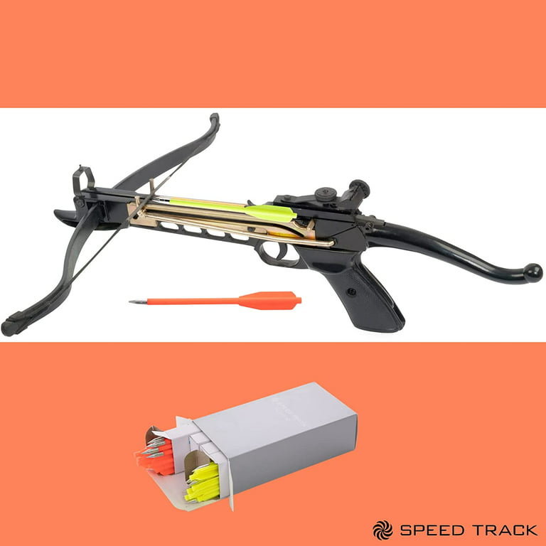 SPEED TRACK 60PCS 6.25 Inch 50-80LB Mini Archery Crossbow Bolts