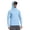 a01Blue, variant on LODIENY Mens UPF 50+ Sun Protection Lightweight Hoodie Top with Thumb Hole Long Sleeve Quick Dry Breathable Fishing SPF UV Hiking Swim Shirts White L