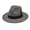 Light Grey, variant on Mens Fedora Hats Classic Wide Brim Fedora Hat for Women Men Dress Hats Panama Hat with Band