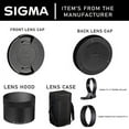 thumbnail image 2 of Sigma 150-600mm F/5-6.3 DG OS HSM Contemporary Lens for Canon EF W/Accessories, 2 of 8