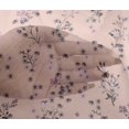 thumbnail image 4 of oneOone Viscose Chiffon Light Pale Pink Fabric Leaves & Floral Artistic Sewing Material Print Fabric By The Yard 42 Inch Wide, 4 of 4
