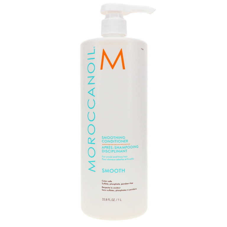 Moroccanoil Smoothing Shampoo 33.8 oz & Smoothing Conditioner 33.8 oz Combo  Pack 