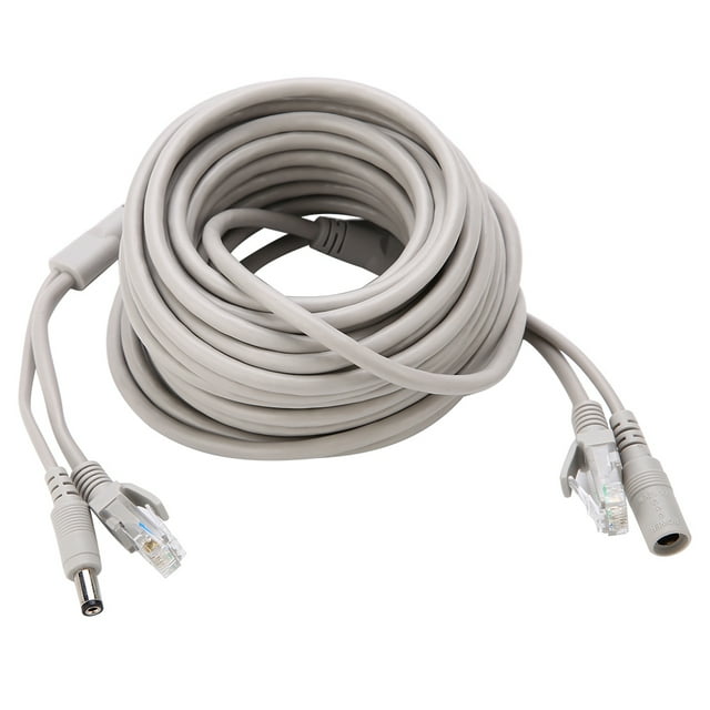 CCTV Cable,5M/10M/15M/20M RJ45+DC Ethernet CCTV Cat Cable Ethernet CCTV Cable Best in Class