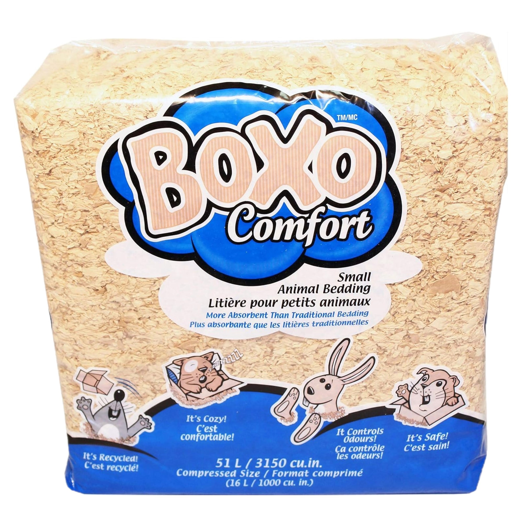 Boxo Comfort Paper Small Animal Bedding