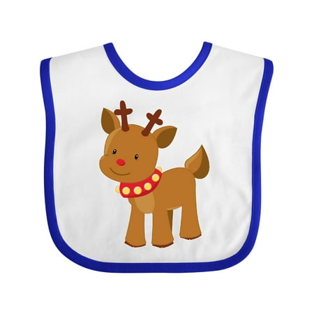 

Inktastic Reindeer Gift Baby Boy or Baby Girl Bib