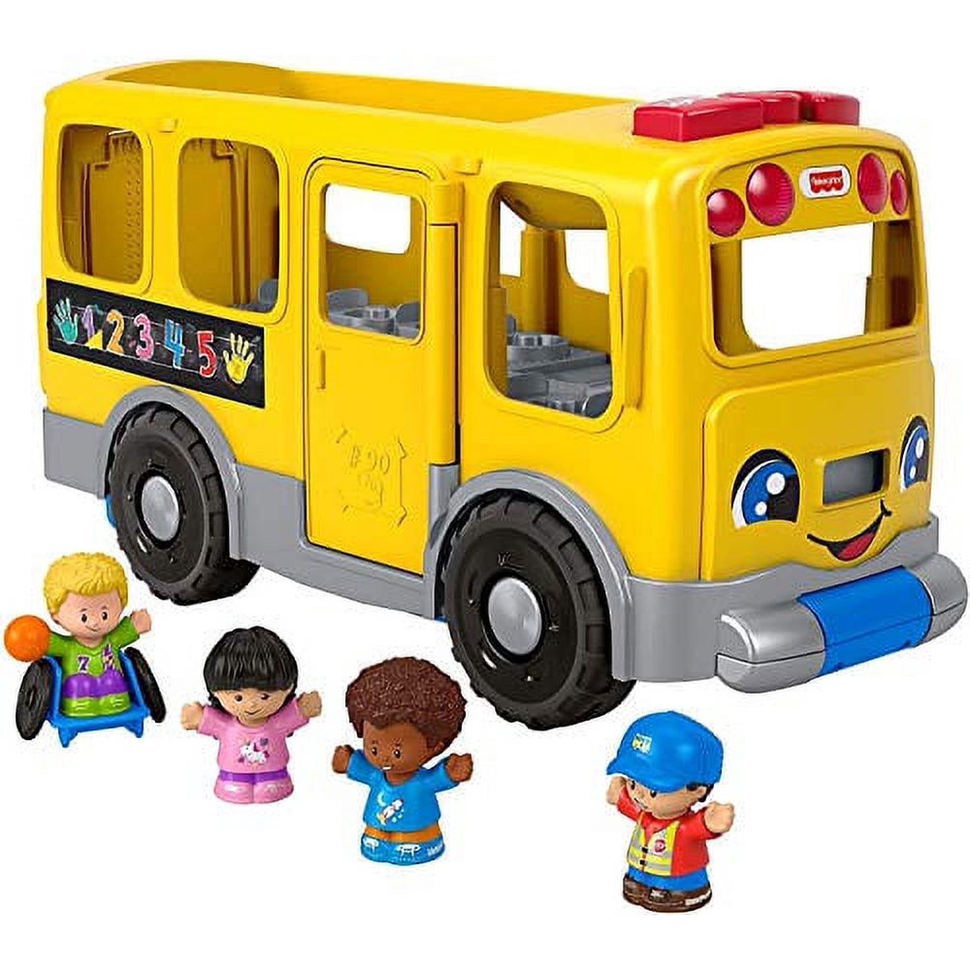 Fisher-Price Little People Big Yellow School Bus, Multicolor