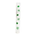 thumbnail image 2 of Funda de cuero sintético con diseño de cuatro tréboles para palo de golf, con agarre para alinear el palo. Hoja de cuatro blancas, 2 of 7