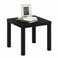 thumbnail image 5 of Furinno CLASSIC Side Table, Square Modern End Table with 1.8 Thick Tabletop, Simple Night Stand, Bedside Table, Toolless Assembly, for Living Room, Bedroom, Black, 5 of 7