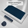 thumbnail image 5 of Desk Pad, Extended Gaming Mouse Pad, XXL Large Mouse Pad, Non-Slip PU Leather Desk Blotter, Waterproof Keyboard Mouse Mat Desk Writing Pad for Work, Game, Office, Home Accessories - Navy Blue, 5 of 5