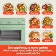 thumbnail image 4 of Horno tostador Air Fry bella 1700W 7 opciones de cocción preestablecidas, 4 of 7