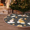 thumbnail image 6 of KLL Cute Bee Gnome Christmas Tree Skirt 30" ,Party Decorations Farmhouse for Christmas Decorations Holiday Party, 6 of 6
