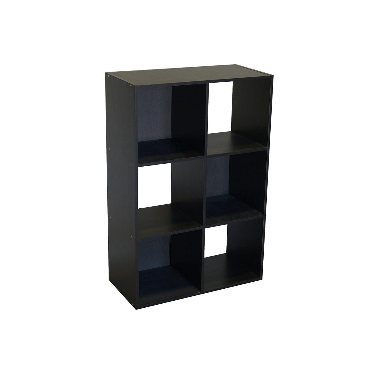 Proman Products 6 Cube Storage Organizer, 36"H x 24"W x 12"D Black