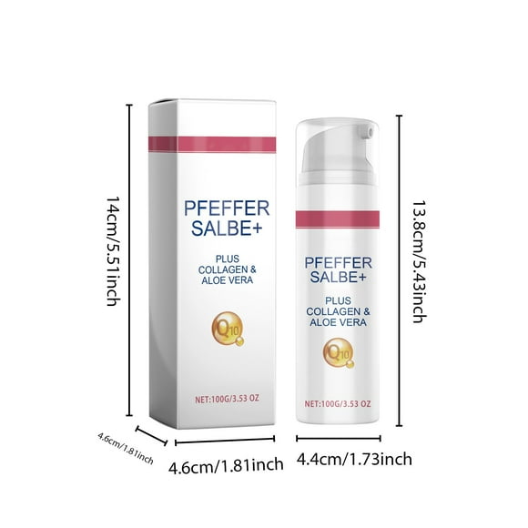 Pepper Ointment Plus Pepper Ointment For Tanning Pepper Ointment Tanning Active Pepper Ointment Rich Ointment With Plus Collagen & Oil 100Ml Content Special Offers 1*Moisturizing facial cleanser