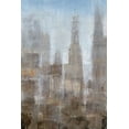thumbnail image 2 of OToole, Tim 13x18 White Modern Wood Framed Museum Art Print Titled - City Midst II, 2 of 4