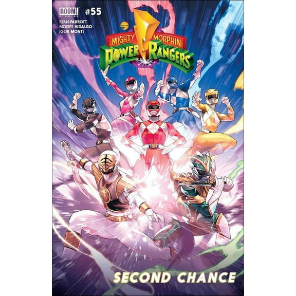 Mighty Morphin Power Rangers (5th Series) #55A VF ; Boom! Comic Book