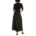 thumbnail image 2 of Nanette Nanette Lepore womens  Pleated Midi Dress, l, Black, 2 of 3