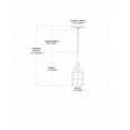thumbnail image 2 of Elk Home 6.5-Inch Wide Rustica Hanging, Traditional, Matte Black, 2 of 4