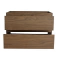 thumbnail image 6 of 30" Floating Bathroom Vanity Cabinet, Brown Oak Plywood Storage with Soft Closing Drawers, 6 of 10