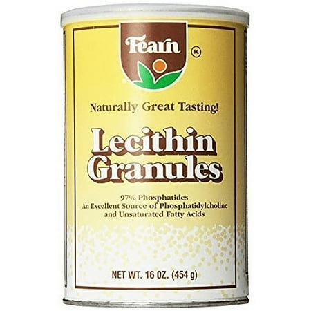 Fearn Great Taste Lecithin Granules, Unsaturated Fatty Acid, 16oz, 2-Pack