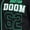 Black, variant on Marvel Comics Men's and Big Men's Doctor Doom Baseball Jersey, Sizes XS-3XL
