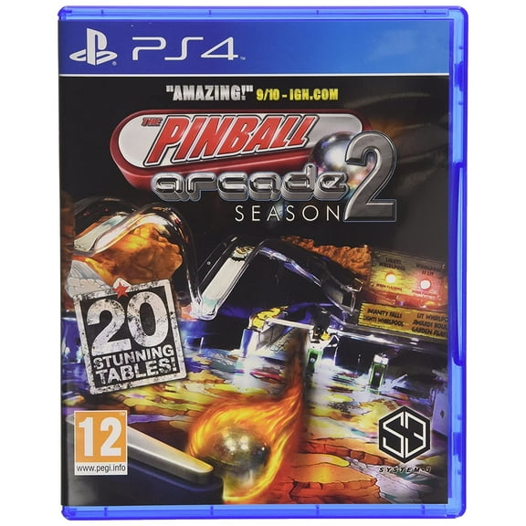 Pinball Arcade Season 2 (Playstation 4 PS4) 20 Stunning Tables