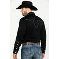 thumbnail image 2 of Scully Men's Embroidered Long Sleeve Snap Western Shirt - P-726 X-, 2 of 6