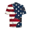 thumbnail image 5 of Quick Dry Workout Shirt – Athletic Short Sleeve T Shirt for Men & Women Patriotic Men's Tshirts Graphic Tee Big and Tall Size S-5XL Dark Blue, 5 of 6